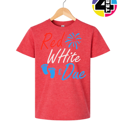 Red White & Due Youth Tee
