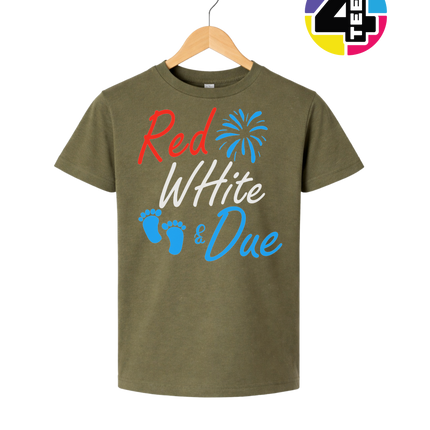 Red White & Due Youth Tee