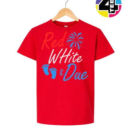 Red White & Due Youth Tee