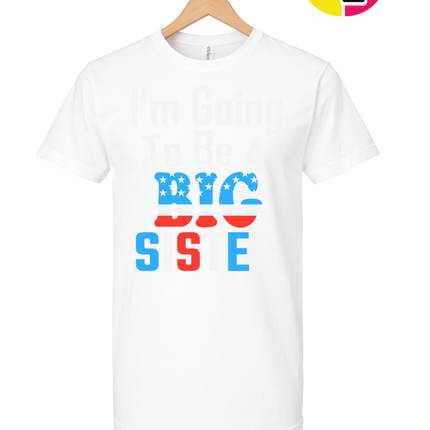 Big Sister Stars & Stripes Tee