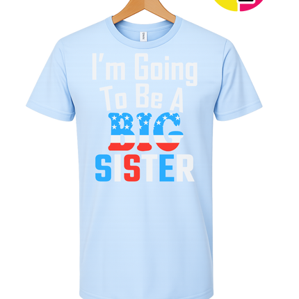 Big Sister Stars & Stripes Tee