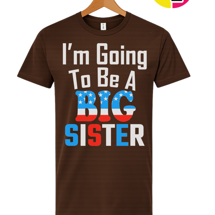 Big Sister Stars & Stripes Tee
