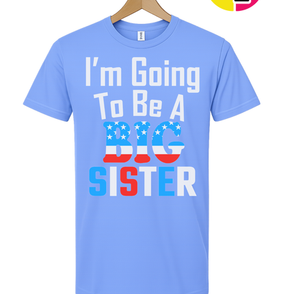 Big Sister Stars & Stripes Tee