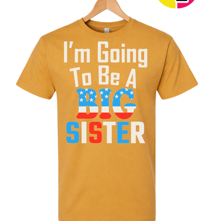 Big Sister Stars & Stripes Tee
