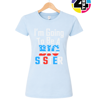 Big Sister Stars & Stripes Women's Tee