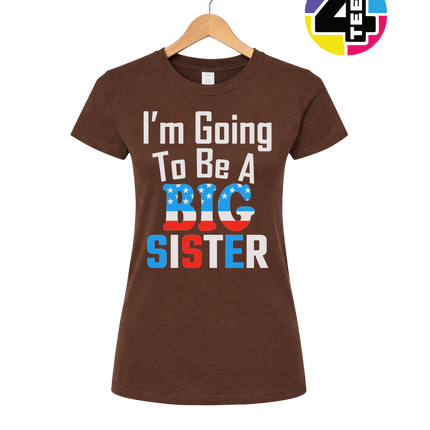 Big Sister Stars & Stripes Women's Tee