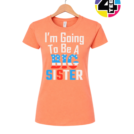 Big Sister Stars & Stripes Women's Tee