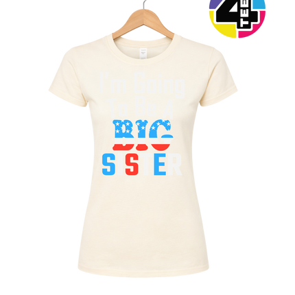 Big Sister Stars & Stripes Women's Tee