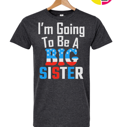 Big Sister Stars & Stripes Tee