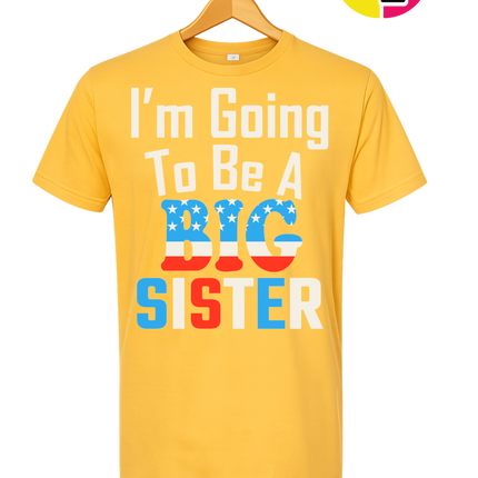 Big Sister Stars & Stripes Tee