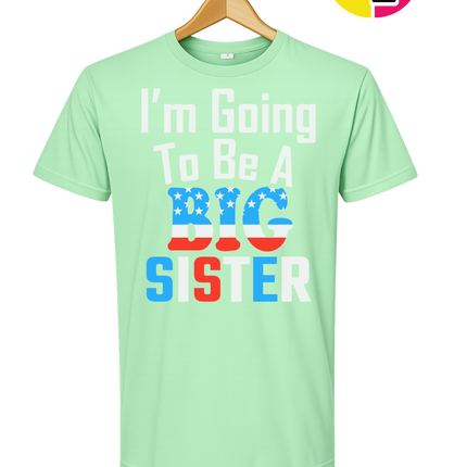 Big Sister Stars & Stripes Tee