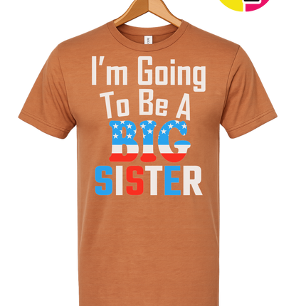 Big Sister Stars & Stripes Tee