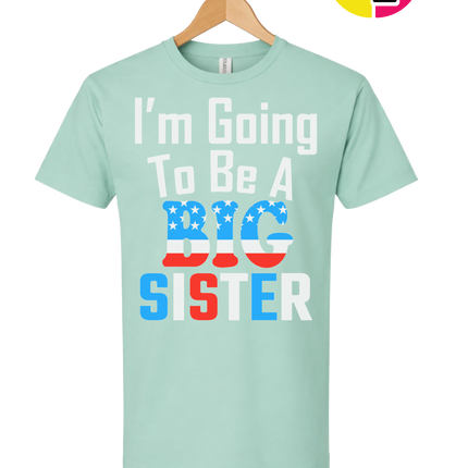 Big Sister Stars & Stripes Tee
