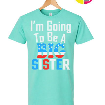 Big Sister Stars & Stripes Tee