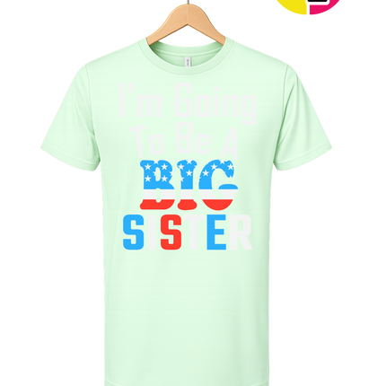 Big Sister Stars & Stripes Tee