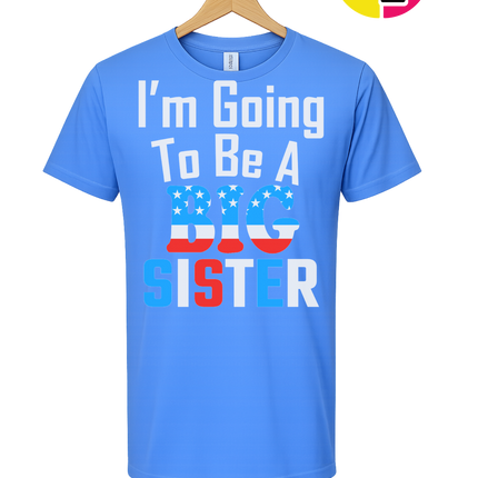 Big Sister Stars & Stripes Tee
