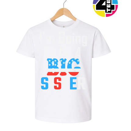 Big Sister Stars & Stripes Youth Tee