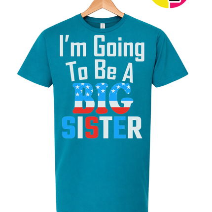 Big Sister Stars & Stripes Tee