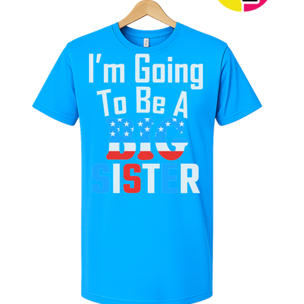 Big Sister Stars & Stripes Tee