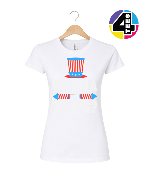 Wanna Bang Fireworks Women's Tee