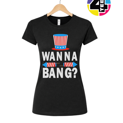 Wanna Bang Fireworks Women's Tee