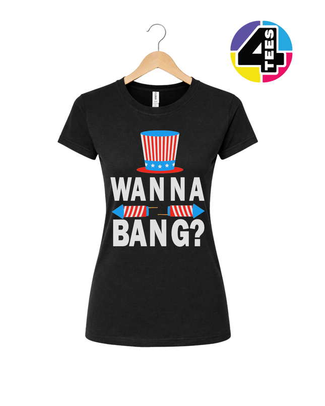 Wanna Bang Fireworks Women's Tee