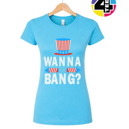 Wanna Bang Fireworks Women's Tee