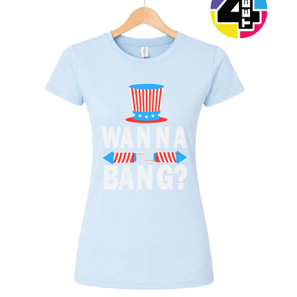 Wanna Bang Fireworks Women's Tee