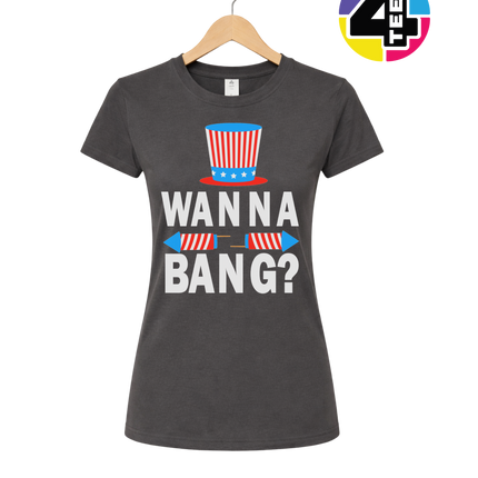Wanna Bang Fireworks Women's Tee