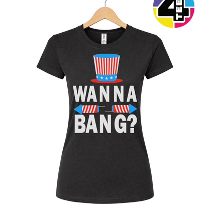 Wanna Bang Fireworks Women's Tee