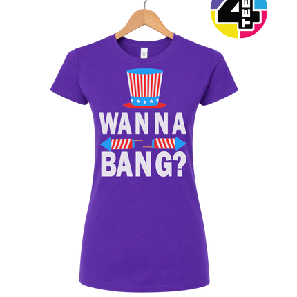 Wanna Bang Fireworks Women's Tee
