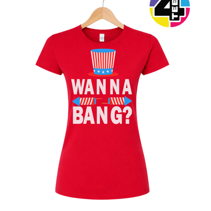 Wanna Bang Fireworks Women's Tee