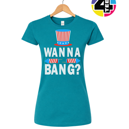 Wanna Bang Fireworks Women's Tee