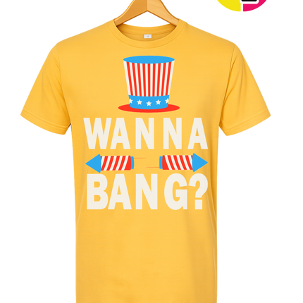 Wanna Bang Fireworks Tee