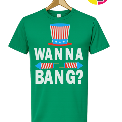 Wanna Bang Fireworks Tee