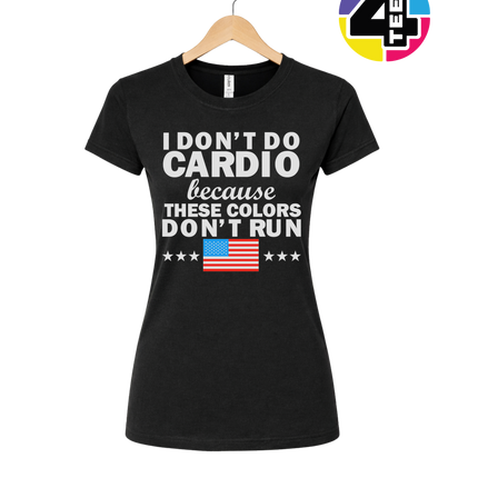Colors Don’t Run Cardio Women's Tee