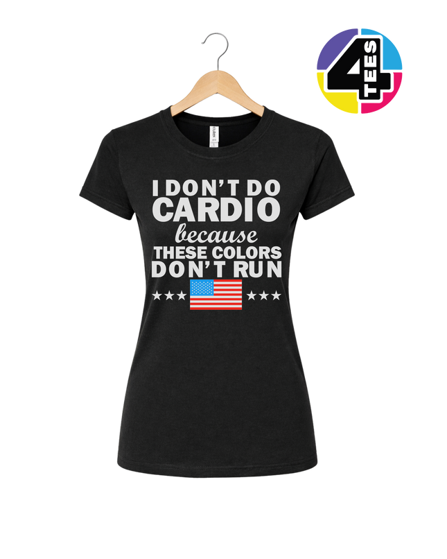 Colors Don’t Run Cardio Women's Tee
