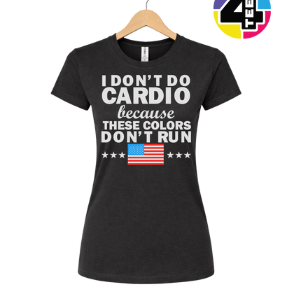 Colors Don’t Run Cardio Women's Tee