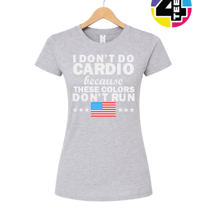 Colors Don’t Run Cardio Women's Tee