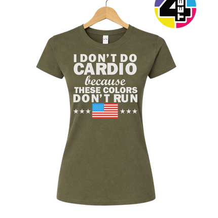 Colors Don’t Run Cardio Women's Tee
