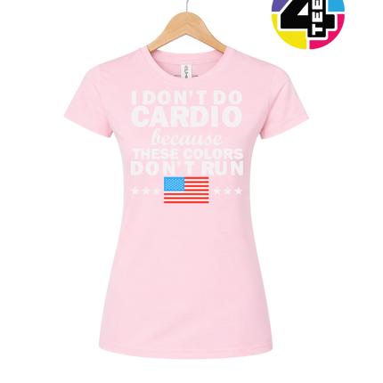 Colors Don’t Run Cardio Women's Tee