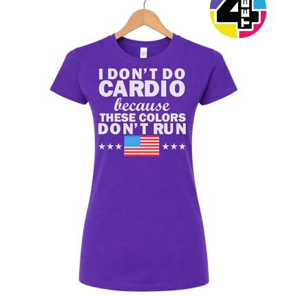 Colors Don’t Run Cardio Women's Tee