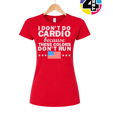 Colors Don’t Run Cardio Women's Tee