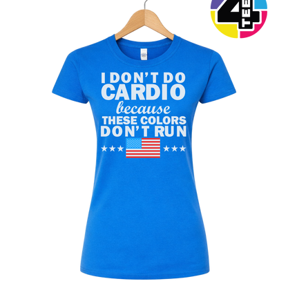 Colors Don’t Run Cardio Women's Tee