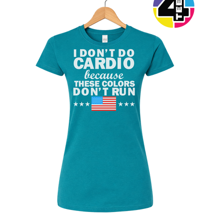Colors Don’t Run Cardio Women's Tee