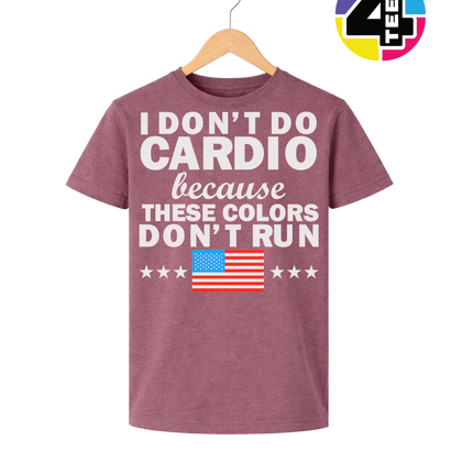 Colors Don’t Run Cardio Youth Tee