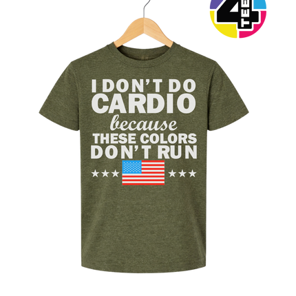 Colors Don’t Run Cardio Youth Tee