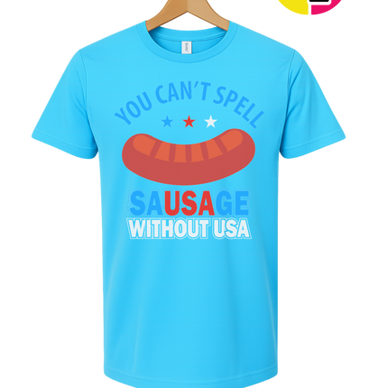You Can’t Spell Sausage Without USA Tee