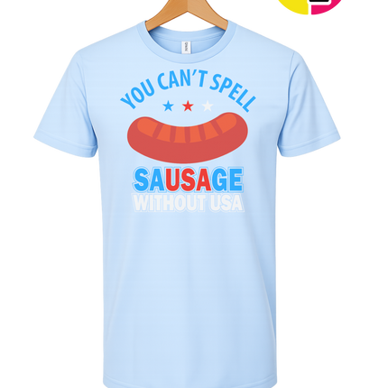 You Can’t Spell Sausage Without USA Tee
