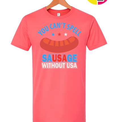 You Can’t Spell Sausage Without USA Tee